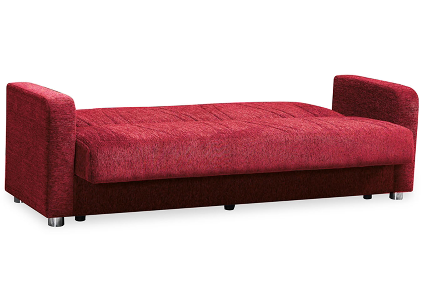 Elegance Red Chenille Sofabed,Ottomanson (Previously Casamode)